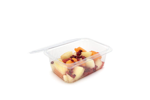 1000ml Rectangular Hinged Salad Container