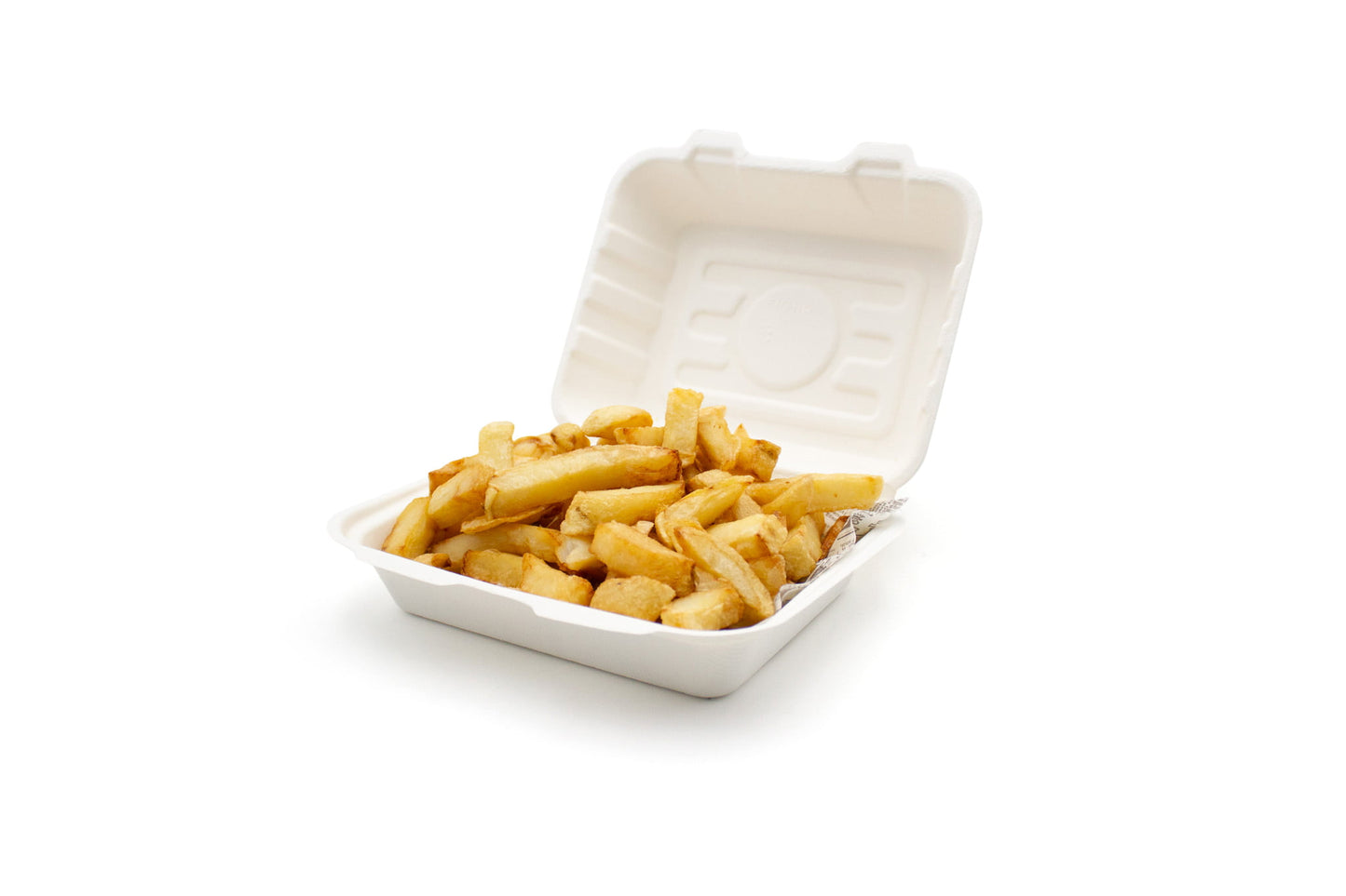 Bagasse Small Bio Box - 7.5 x 6"