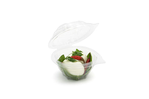 250ml Round Hinged Salad Container