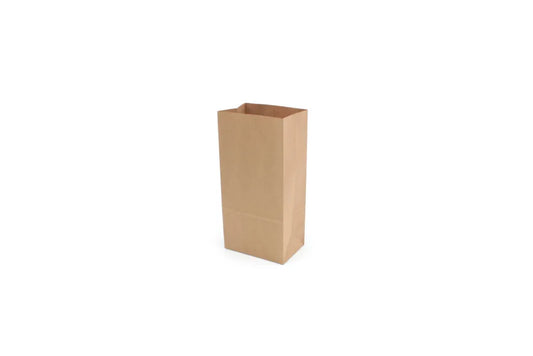 Small Kraft Grab Bag 12x8x24 cm