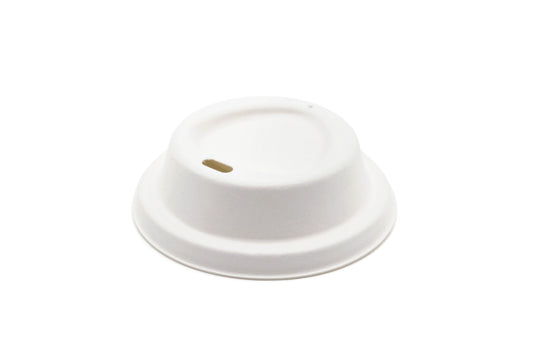 Bagasse Sip Lid - Fits 8oz