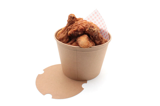 150oz Kraft Chicken Box + Lid