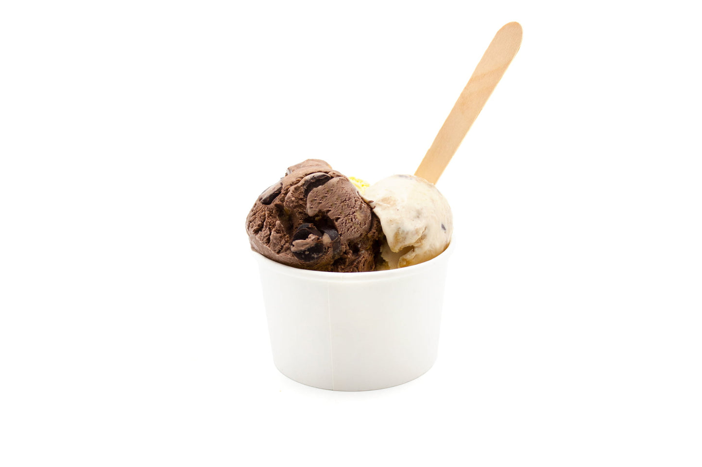 6oz White Ice Cream Container (2 Scoop)