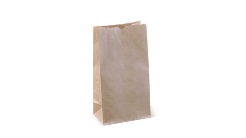 Small  Brown Takeaway Bag (240 x 127 x 77)