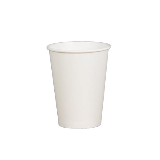 White Single Wall Paper Cup (340ml/12oz) White