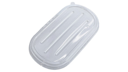 PET Lid for 800ml/1000ml bagasse rectangular food container