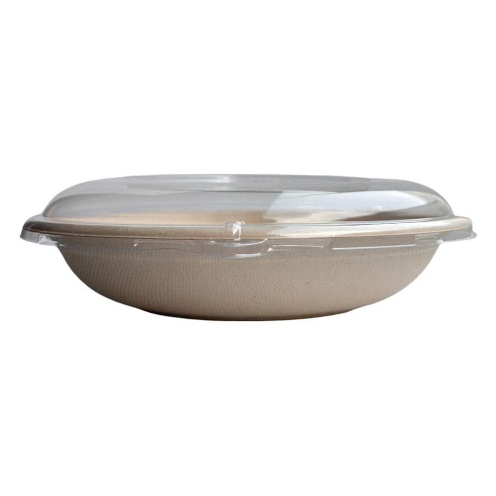 Bagasse Round Bowl for Salad, Large, 1000ml