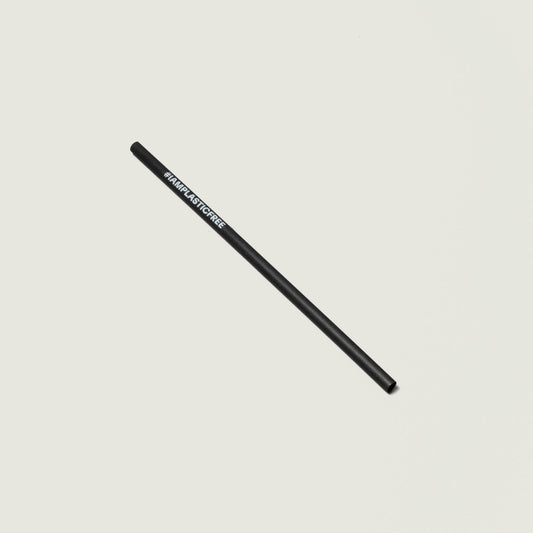 #IAMPLASTICFREE Paille pour boissons chaudes et froides M (7x210mm)