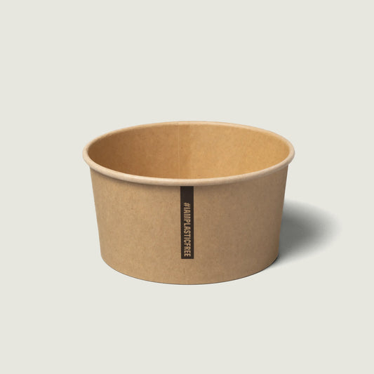 Kraft Paper Bowls for Salads and Bowls (1000ml)