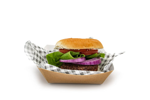 Kraft Burger Tray