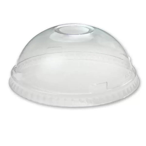 Clear Juice/Milkshake Cup Domed Lid