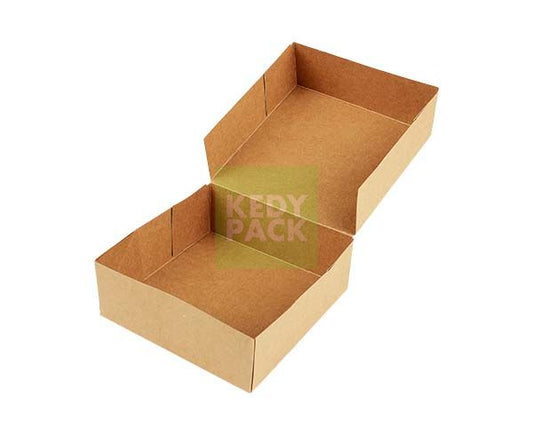 Kraft pastry box