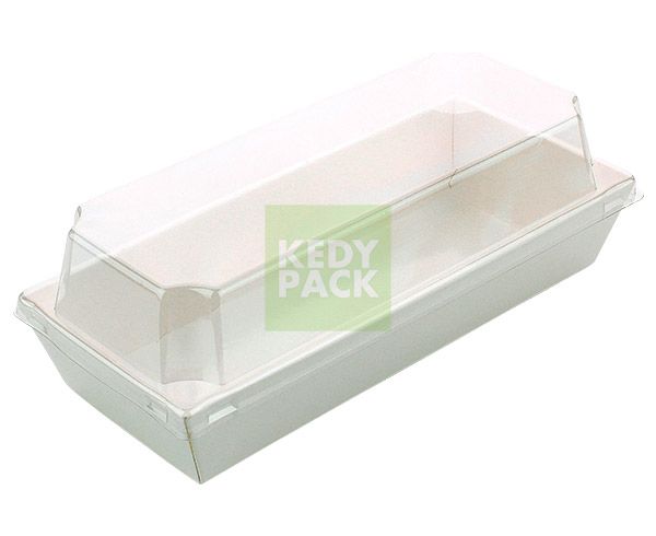 Rectangular tray and lid