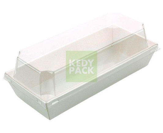 Rectangular tray and lid