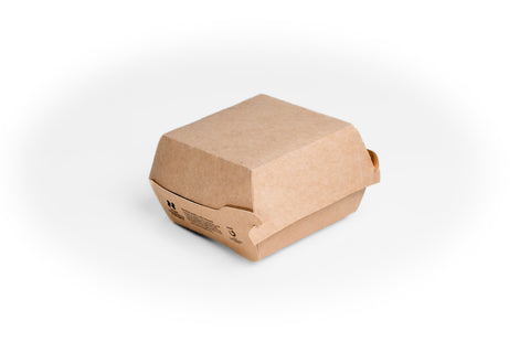 Notpla Burger Box Clamshell 5"