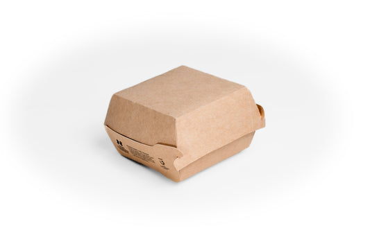 Notpla Burger Box Clamshell 5"