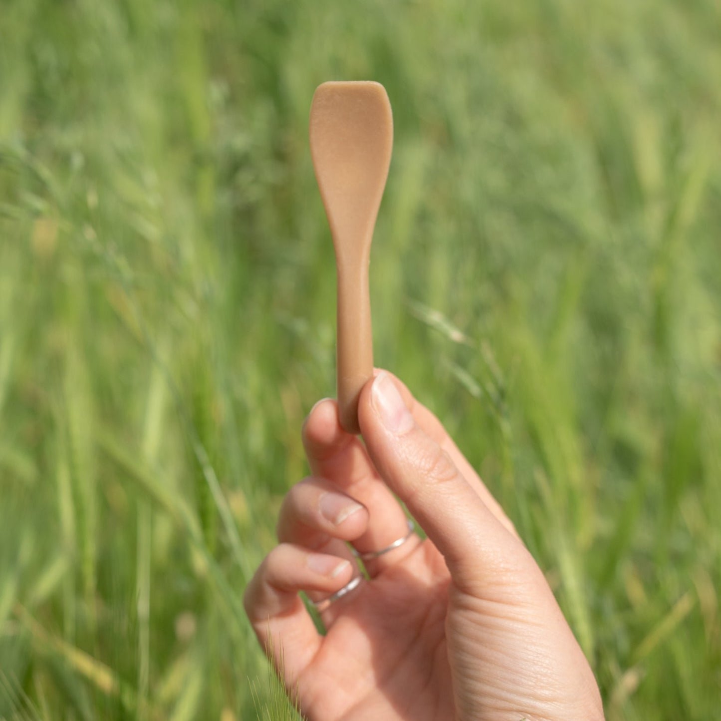 Notpla Rigid Ice Cream Spoon Plastic free suitable for cold foods Medium