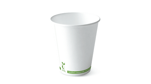 16OZ SINGLE WALL 'GREENSTRIPE' HOT CUP (480ml)