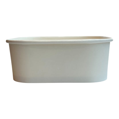 Square Paper Bowl for Food, Greaseproof & Leak Proof & Heat resistant, Medium, 500ml