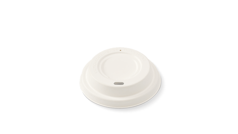 8oz FIBRE HOT CUP LID