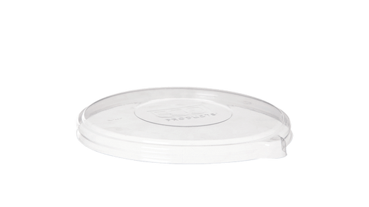 RPET 100% LID, FLAT, FITS 16/40oz SUGARCANE NOODLE BOWLS