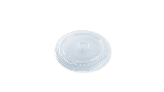 FLAT CLEAR RECYCLABLE LID 12/16/20/24oz