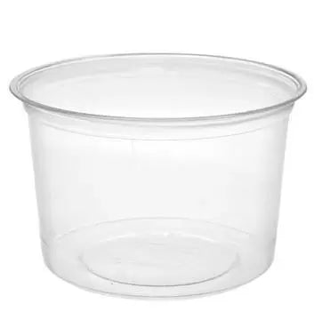 CLEAR SALAD POT 12oz