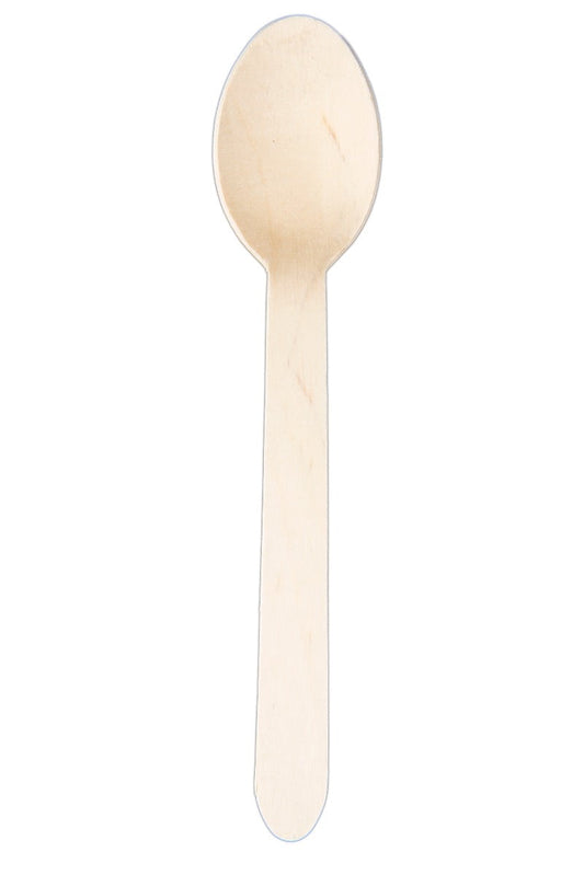 Wooden Dessert Spoon