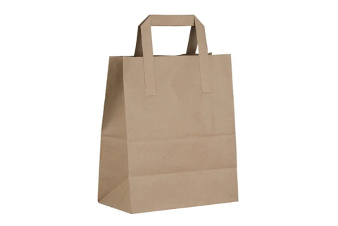 Medium Kraft SOS Paper Carrier Bag