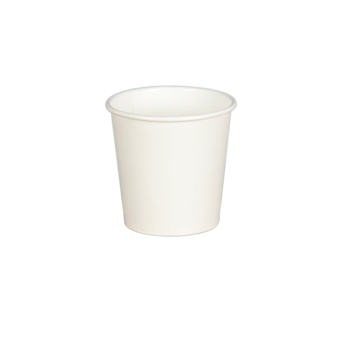 White Single Wall Paper Cup (113ml/4oz) White