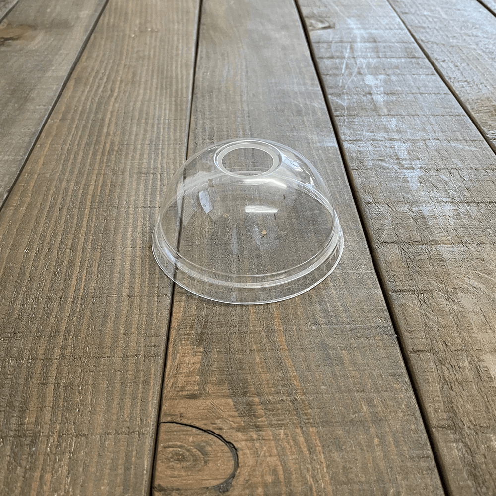 rPET Clear Cold Cup Domed Lid 12oz